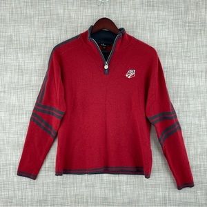 Neve US Ski Team Women's Size Large 100% Wool long sleeve sweater 0261